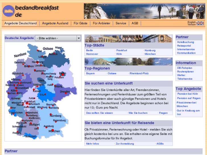 www.bedandbreakfast.de