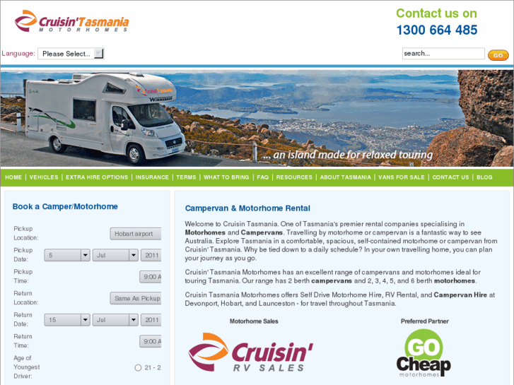 www.cruisin-tasmania.com.au