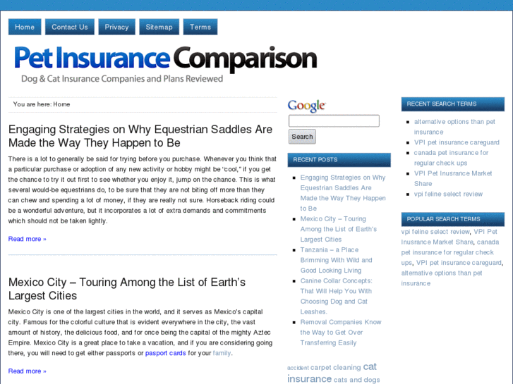 www.epetinsurancecomparison.com