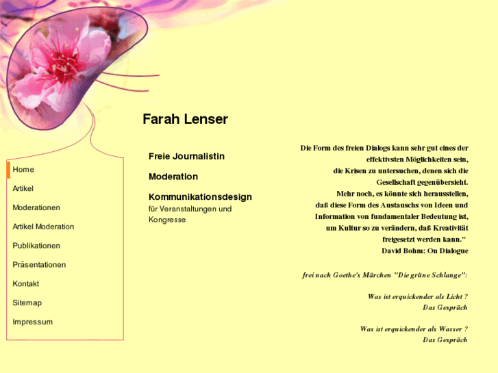 www.farah-lenser.de