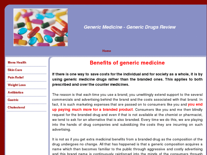 www.genericmedicinereview.com