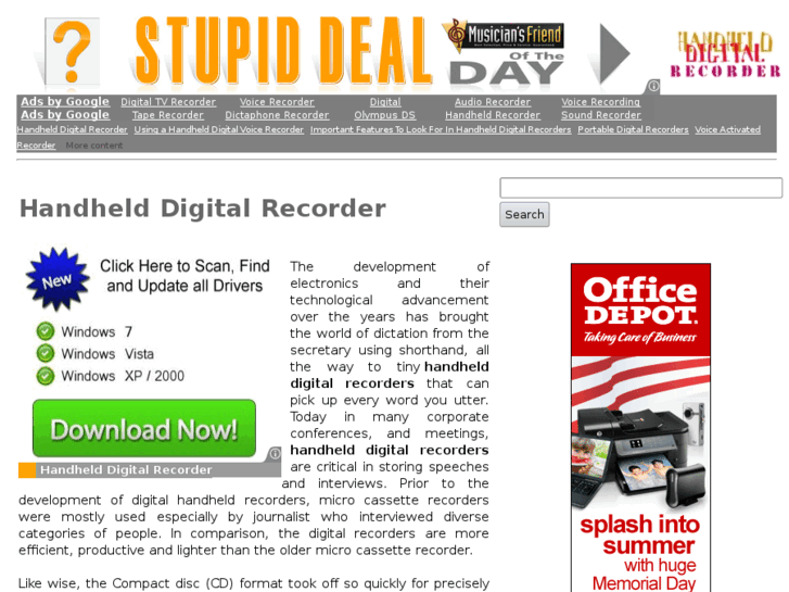 www.handhelddigitalrecorder.com