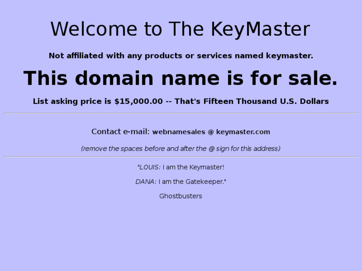 www.keymaster.com