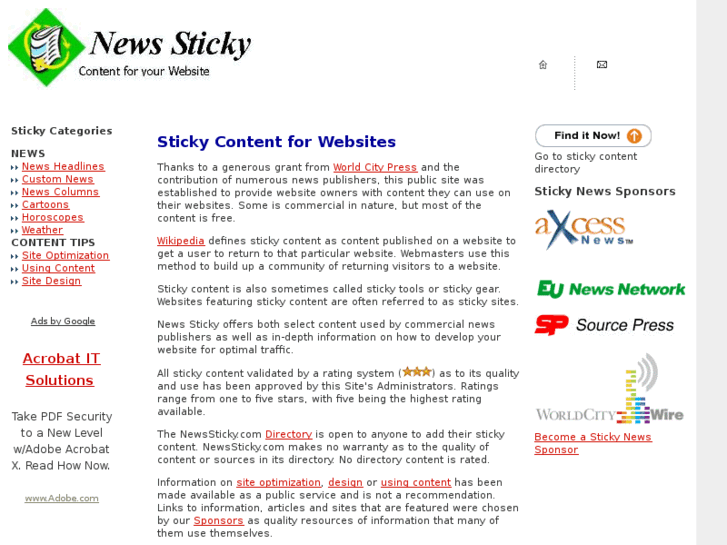 www.newssticky.com