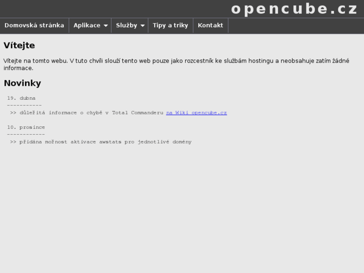 www.opencube.cz