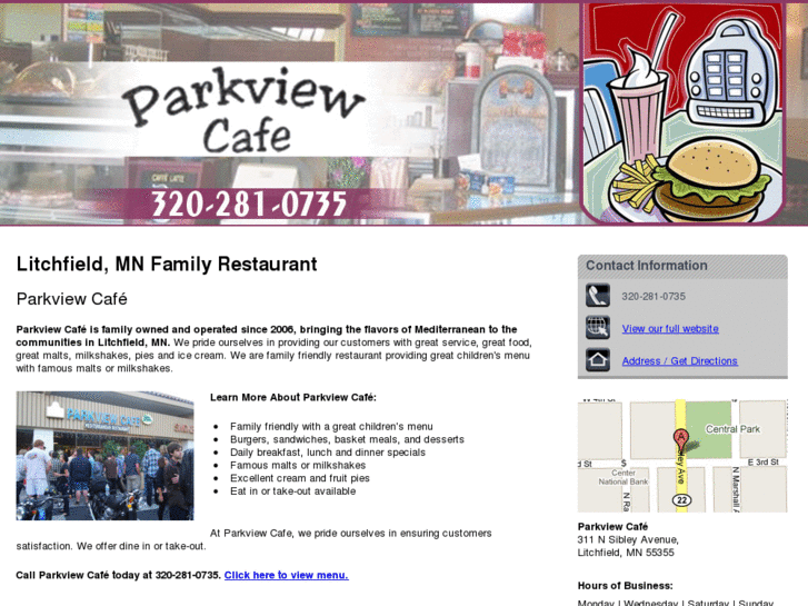 www.parkviewcafemn.com