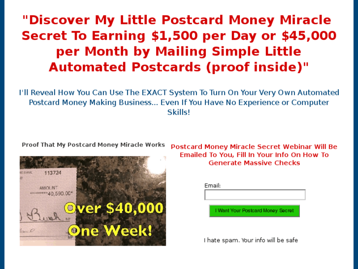 www.postcardmoneymiracle.com