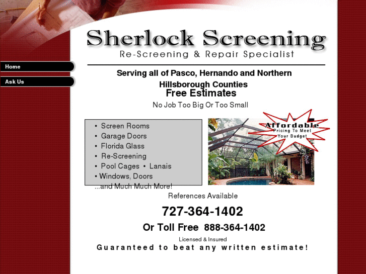 www.sherlockscreening.com