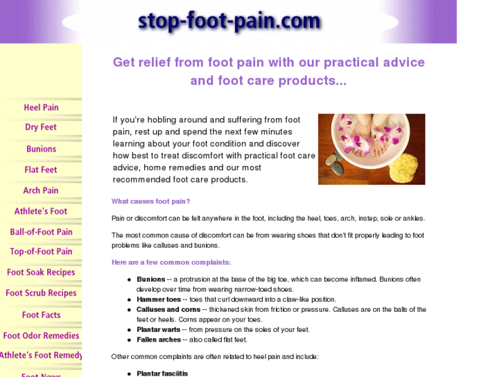 www.stop-foot-pain.com