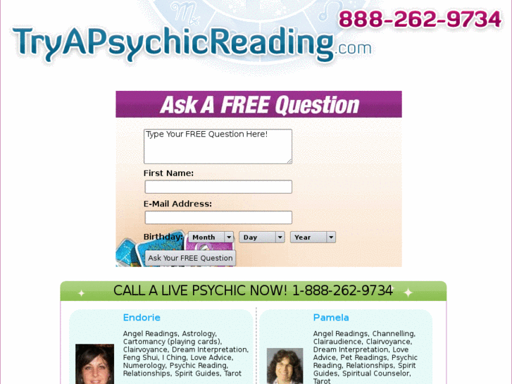 www.tryapsychicreading.com