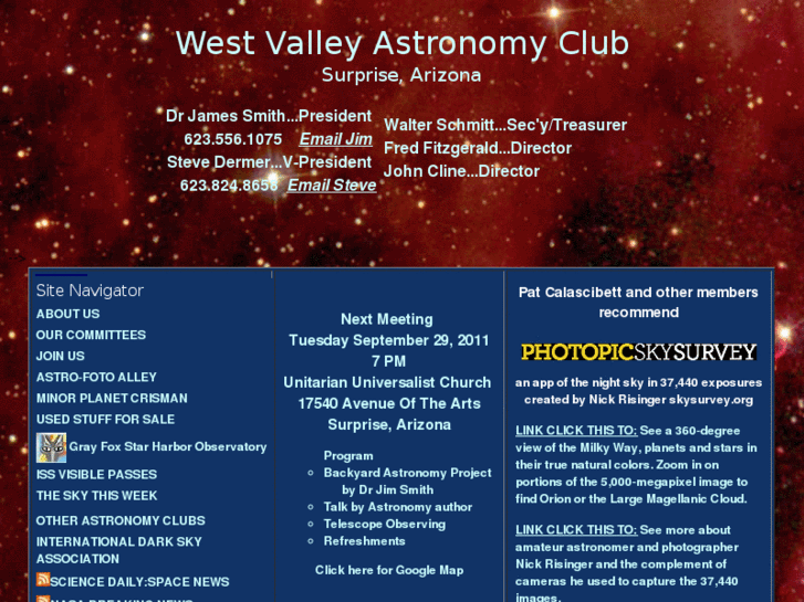 www.westvalleyastronomyclub.net