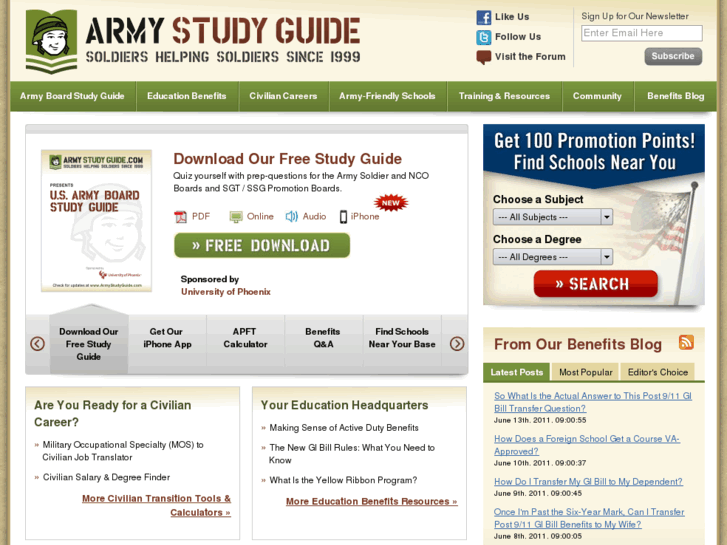 www.audioarmystudyguide.org