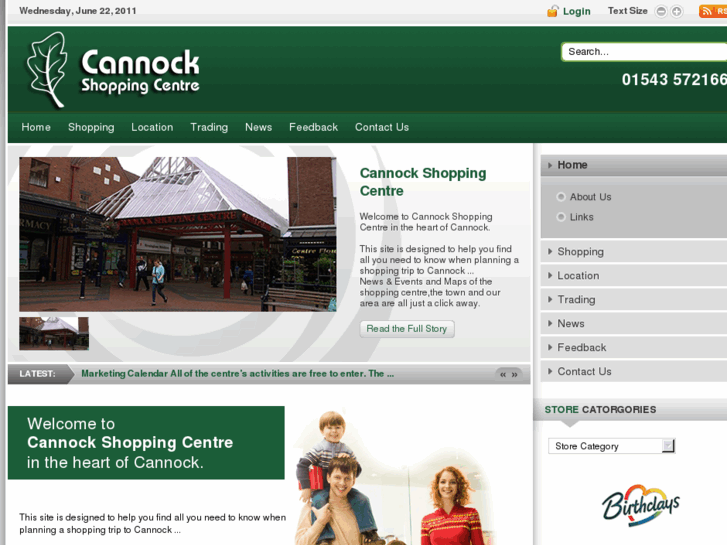 www.cannock-shopping.co.uk