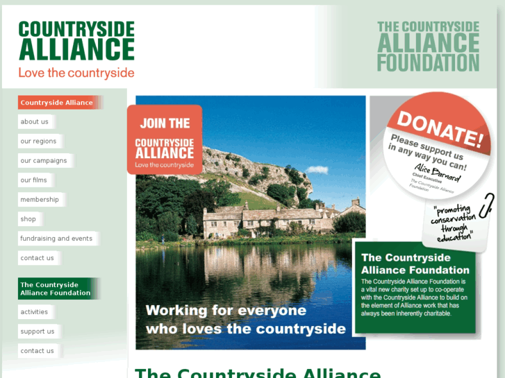 www.countryside-alliance.net