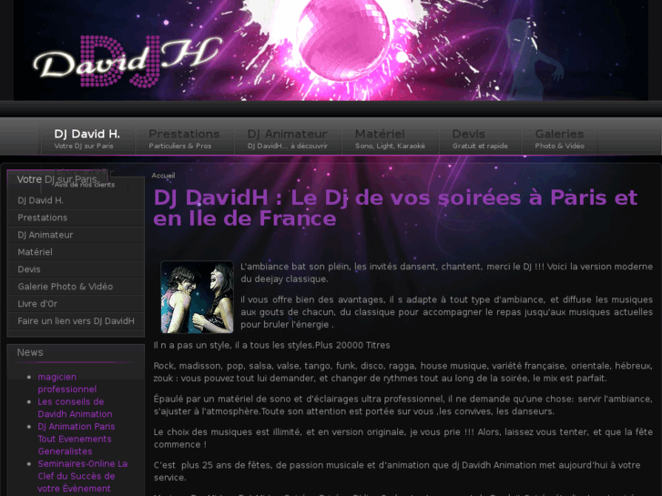 www.djdavidh.fr