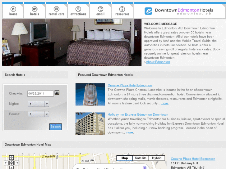 www.downtownedmontonhotels.com