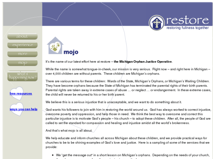www.restoremojo.org