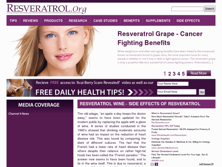 www.resveratrol.org