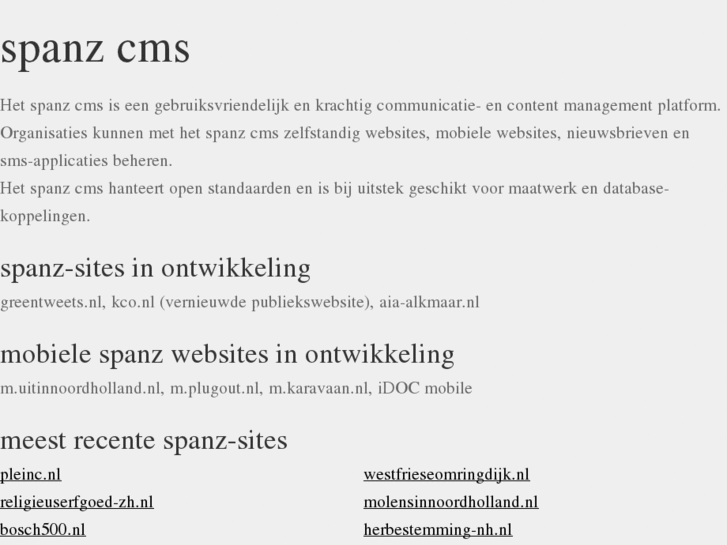 www.spanz.nl