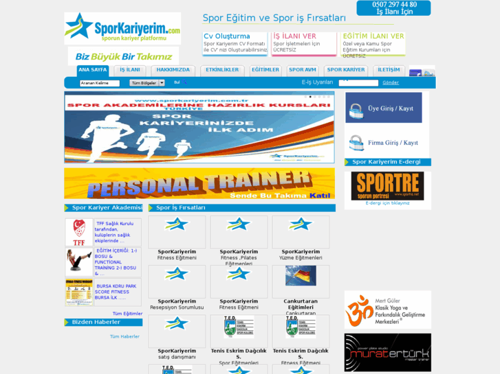 www.sporkariyerim.com