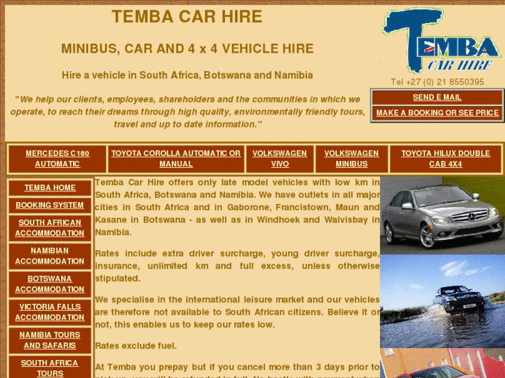 www.tembacarhire.com