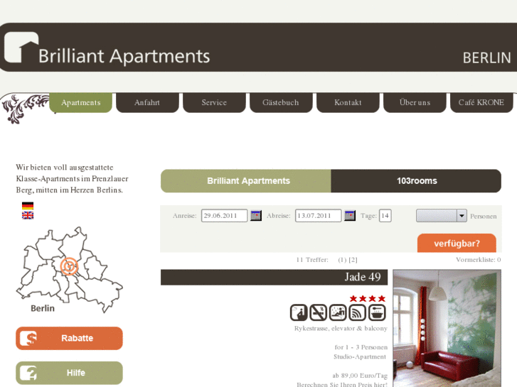 www.brilliant-appartments.de