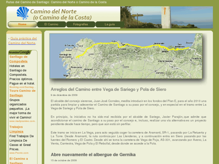 www.caminodesantiagodelnorte.com