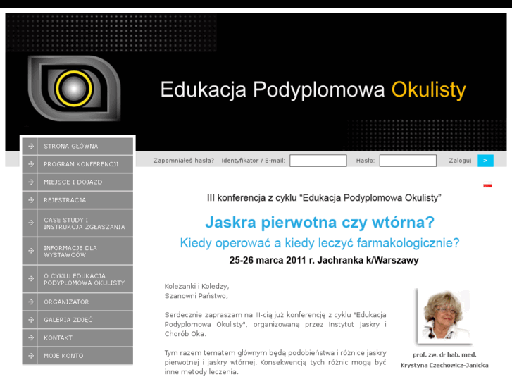 www.edukacjapodyplomowaokulisty.pl