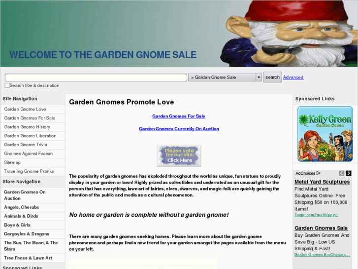 www.gardengnomesale.com