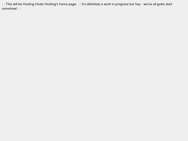 www.hostinghostshosting.com