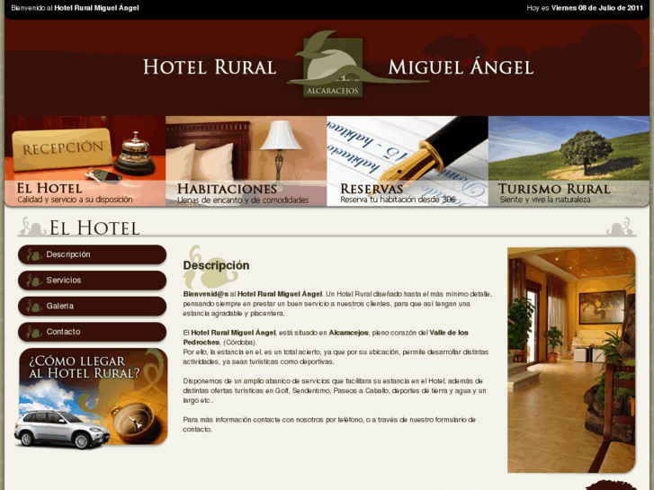 www.hotelruralmiguelangel.com