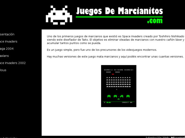 www.juegosdemarcianitos.com