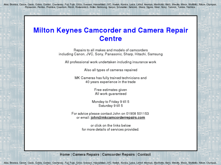 www.mkcamcorderrepairs.com