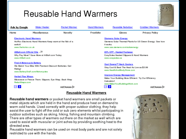 www.reusablehandwarmers.net