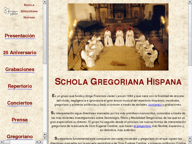 www.scholagregorianahispana.es