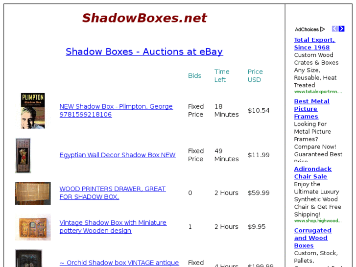 www.shadowboxes.net