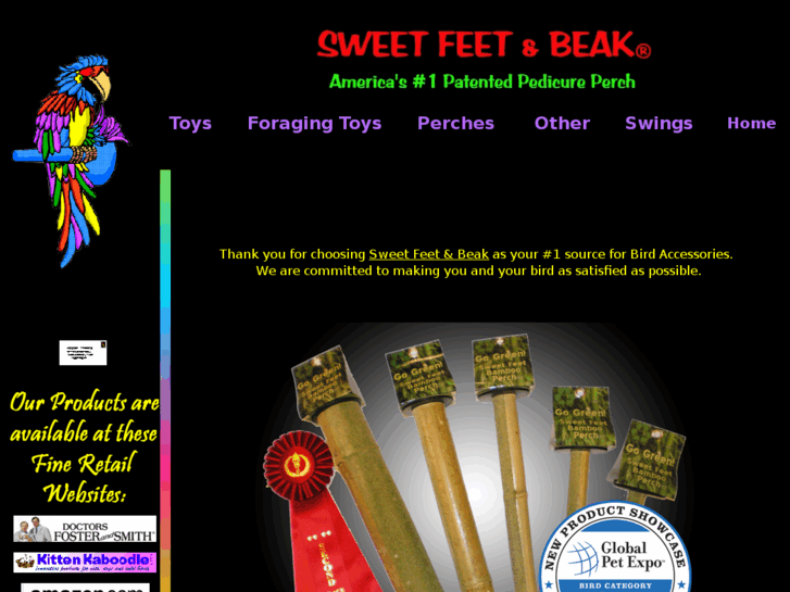 www.sweetfeetandbeak.com