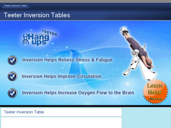 www.teeterinversiontable.net