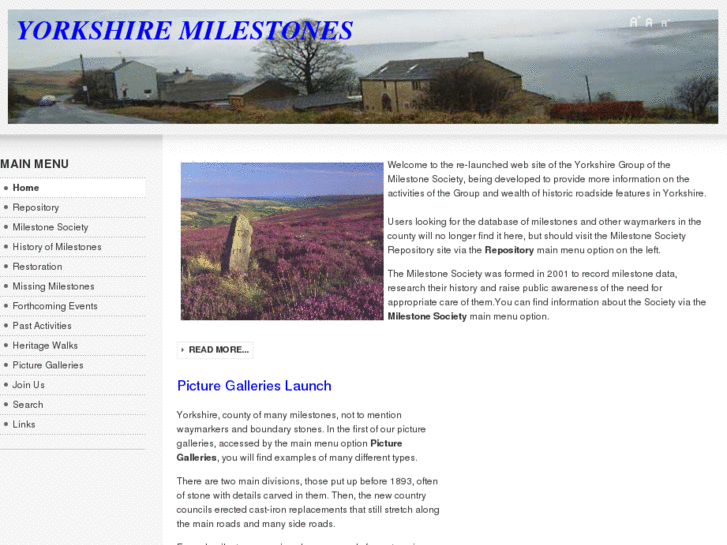 www.yorkshire-milestones.co.uk