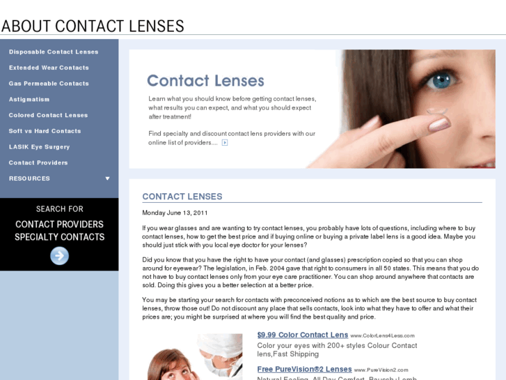 www.aboutcontactlenses.info