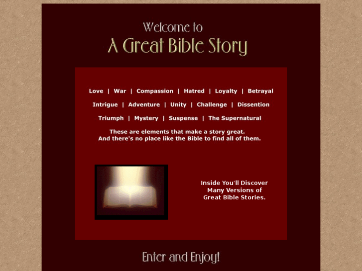 www.agreatbiblestory.com