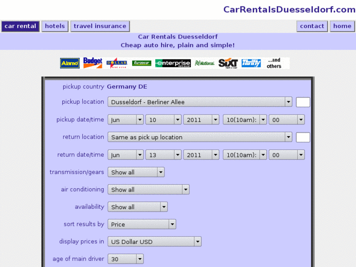 www.carrentalsduesseldorf.com
