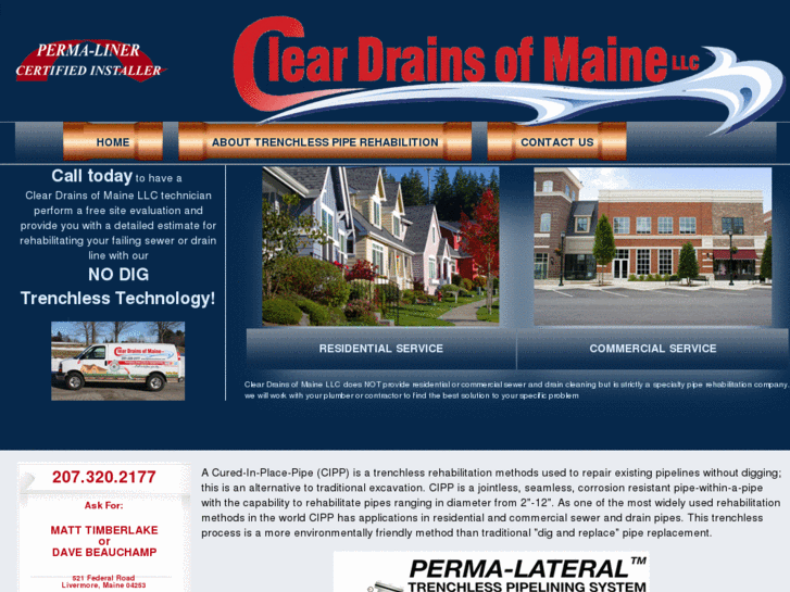 www.cleardrainsofmaine.com