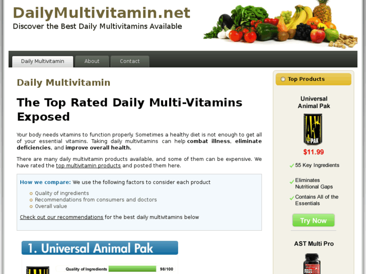 www.dailymultivitamin.net