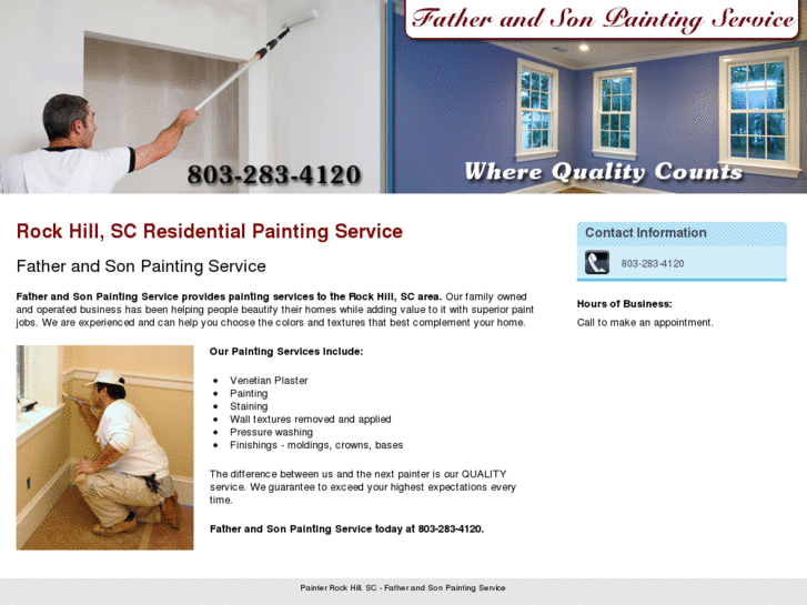 www.fatherandsonpaintingservice.com