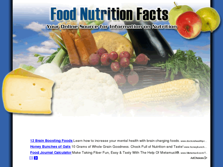 www.food-nutrition-facts.net