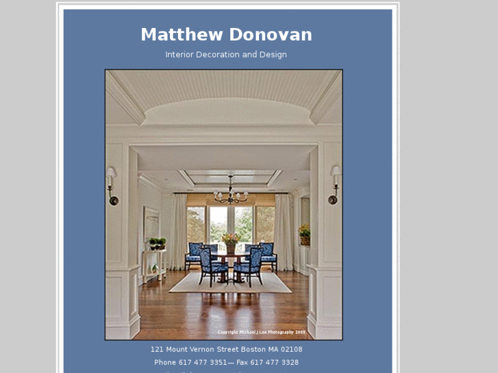 www.matthewdonovaninteriors.com