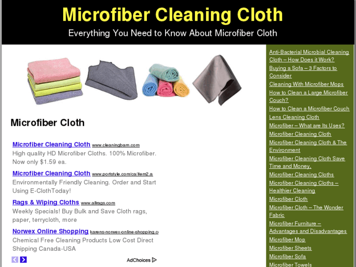 www.microfibercleaningcloth.org