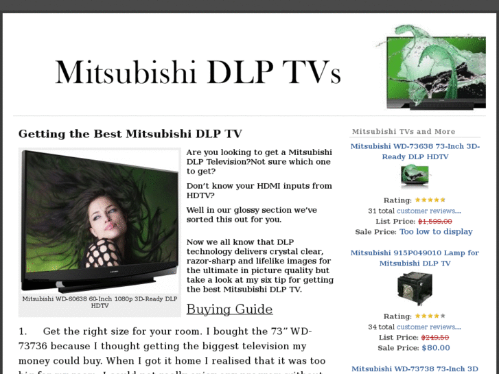 www.mitsubishidlptvs.com