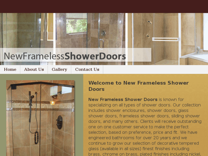 www.newframelessshowerdoors.com